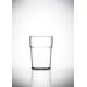 BBP Econ Polystyrene Rigid Half Pint Glass - Single BBP 150-2CL CE-PK1