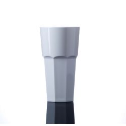 BBP Elite Remedy Polycarbonate Tall Glass White BBP Elite Remedy Polycarbonate Tall Glass White