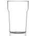 Elite Clear Polycarbonate Nonic Pint Glasses - Single 