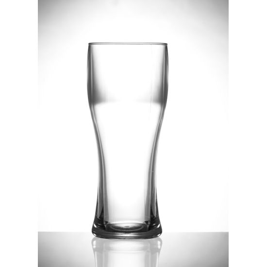 BBP Elite Polycarbonate Pilsner Pint Glass (Box Of 12) BBP 205-1CL CE