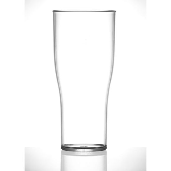 BBP Econ Polystyrene Tulip Pint Tumblers BBP 221-2CL CE