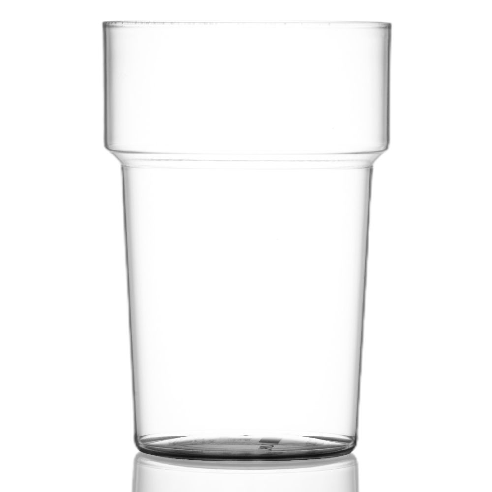 Disposable Plastic BBP Econ Plastic Pint Glasses CE Marked