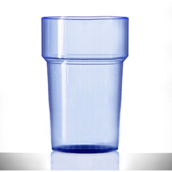 BBP Econ Polystyrene Tumbler Neon Blue CE BBP 250-2NB CE