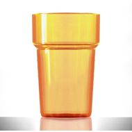 BBP Econ Polystyrene Tumbler Neon Orange CE