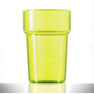 BBP Econ Polystyrene Tumbler Neon Yellow CE