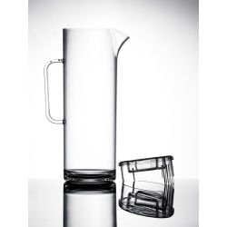 Elite Polycarbonate 1.7L Tall Jug with Lid - Single