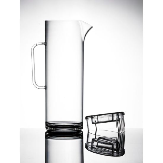 BBP Polycarbonate Elite 1.7 Litre Tall Jug Clear NS No Lid BBP 600-1CL NL