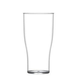 BBP Elite Polycarbonate Tulip Half Pint Glasses Nucleated - Single