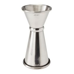 Beaumont Mezclar Banded Jigger Stainless Steel 20/40ml