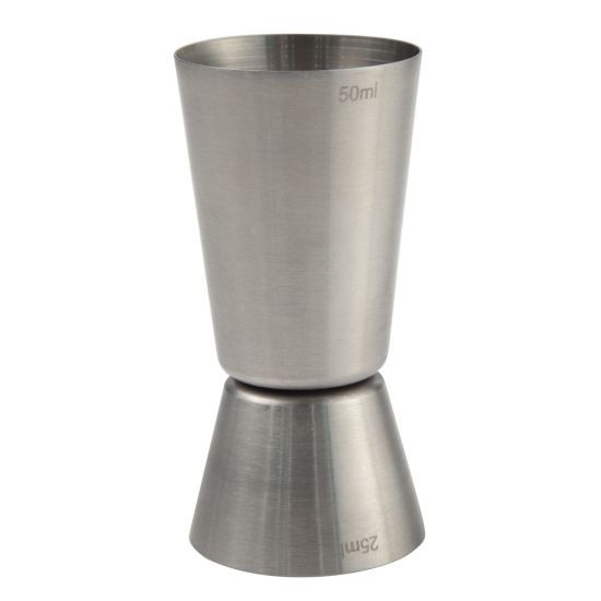Beaumont Professional 25ml/50ml Cocktail Jigger BEA 3178 Beaumont Professional 25ml/50ml Cocktail Jigger BEA 3178