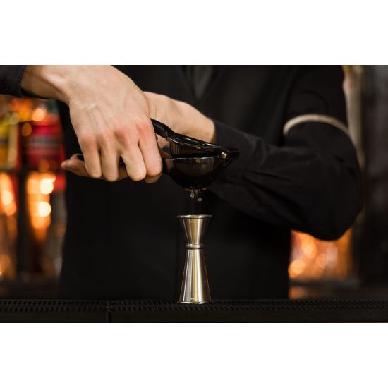 Beaumont Mezclar Banded Jigger Stainless Steel 25/35/50ml BEA 3179 Beaumont Mezclar Banded Jigger Stainless Steel 25/35/50ml BEA 3179
