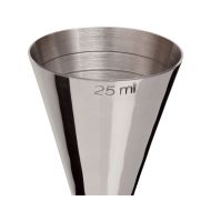 Beaumont Mezclar Preciso Multi Measure Jigger Stainless Steel