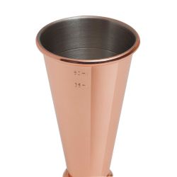 Beaumont Mezclar Banded Jigger Copper Plated