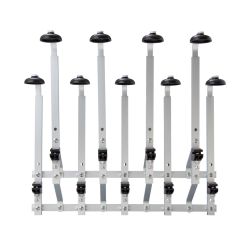 Beaumont Staggered Wall 9 Bottle Rack 70cl/1 Litre