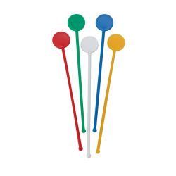 Beaumont 7 Inch Disc Stirrers – Assorted – Case QTY 250