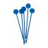 Beaumont 7 Inch Disc Stirrers – Blue – Case QTY 250