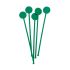 Beaumont 7 Inch Disc Stirrers – Green – Case QTY 250