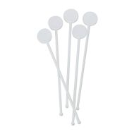 Beaumont 7 Inch Disc Stirrers – White – Case QTY 250