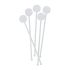 Beaumont 7 Inch Disc Stirrers – White – Case QTY 250