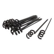 Beaumont 3½ Inch Black Swirl Pick – Box 1000 – Black