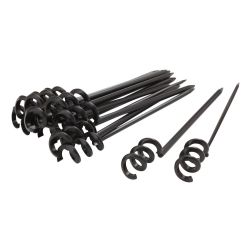 Beaumont 3½ Inch Black Swirl Pick – Box 1000 – Black