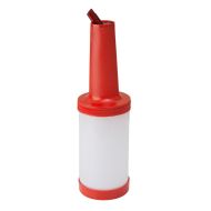 Beaumont Save & Pour Professional Quart – Red