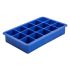 Beaumont 15 Section Blue Silicone Ice Mould
