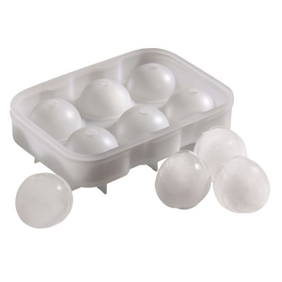 Beaumont 6 Section Silicone Ice Ball Mould BEA 3351