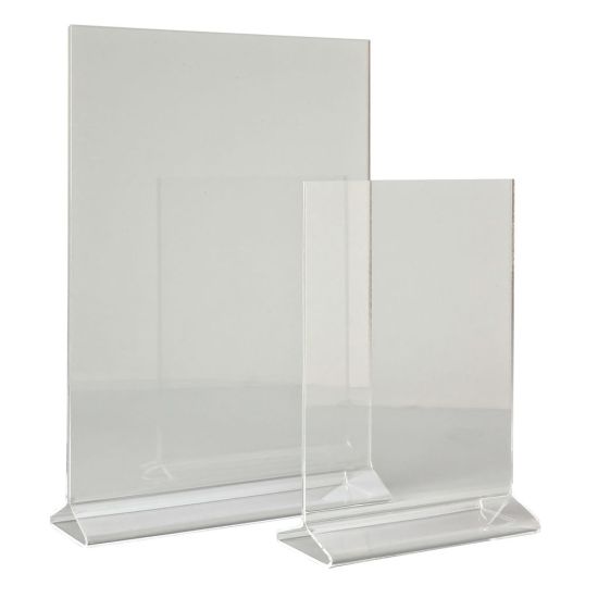 Beaumont Perspex A5 Vertical Menu Holder BEA 3423