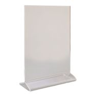 Beaumont Perspex A5 Vertical Menu Holder