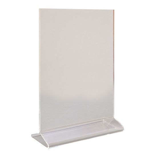 Beaumont Perspex A5 Vertical Menu Holder BEA 3423