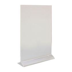 Beaumont Perspex A4 Vertical Menu Holder