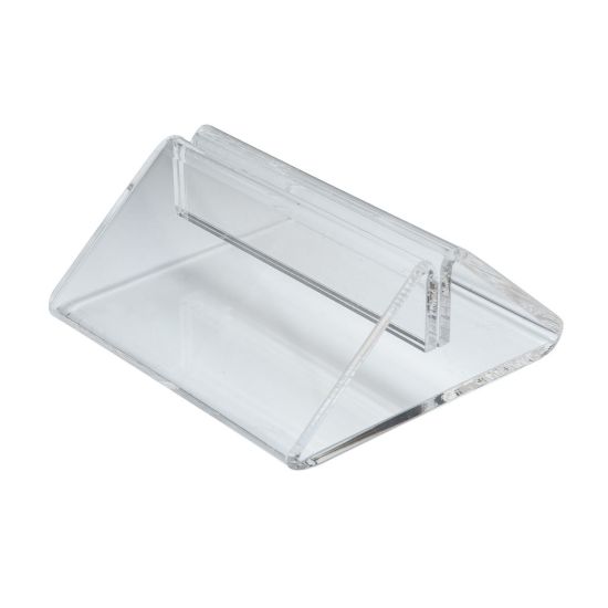 Beaumont Perspex Tent Type Menu Holder BEA 3426 Beaumont Perspex Tent Type Menu Holder BEA 3426