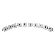 Beaumont Plastic Table Numbers 1-10 Set