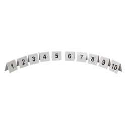 Beaumont Plastic Table Numbers 1-10 Set