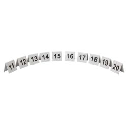 Beaumont Plastic Table Numbers 11-20 Set