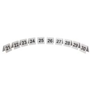 Beaumont Plastic Table Numbers 21-30 Set