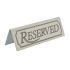 Beaumont Stainless Steel Reserved