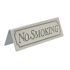 Beaumont Stainless Steel No Smoking Sign