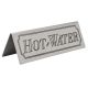 Beaumont Stainless Steel Hot Water Sign BEA 3463