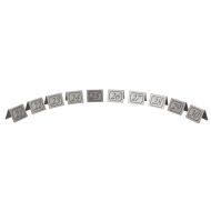 Beaumont Stainless Steel Table Numbers 21-30 Set