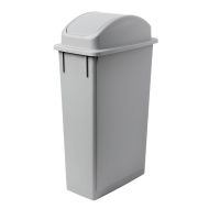 Beaumont Grey Slim Recycling Bin