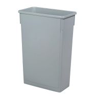 Beaumont Grey Slim Recycling Bin
