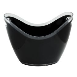 Beaumont 8 Litre Plastic Wine/Champagne Cooler – Black