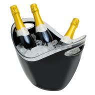 Beaumont 8 Litre Plastic Wine/Champagne Cooler – Black