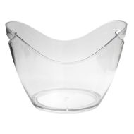 Beaumont 8 Litre Plastic Wine/Champagne Cooler – Clear