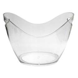 Beaumont 8 Litre Plastic Wine/Champagne Cooler – Clear