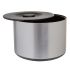 Beaumont Plastic Ice Bucket Brushed – Aluminium Effect