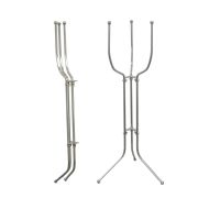 Beaumont Stainless Steel Space Saver Folding Bucket Stand