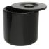 Beaumont Round Ice Bucket – Black
